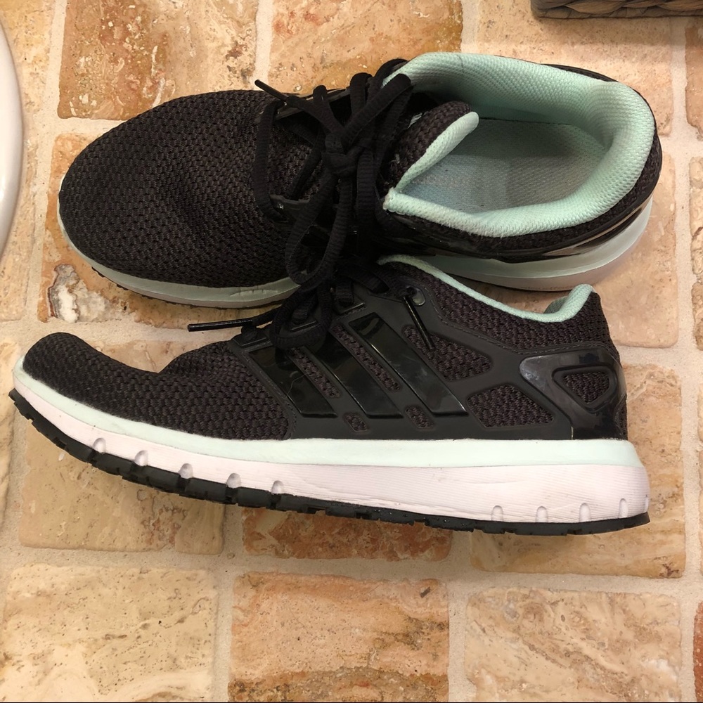 [Adidas] Black/Sea Foam Energy Cloudfoam Shoes